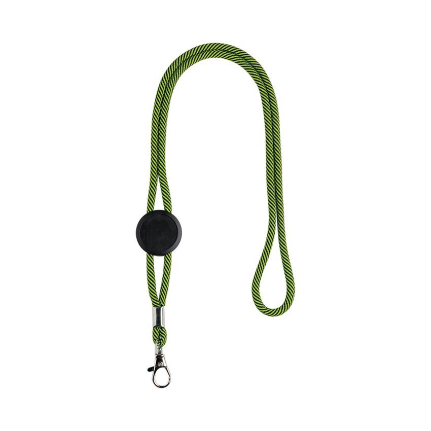 Cordón Treel de poliéster con ajuste y mosquetón