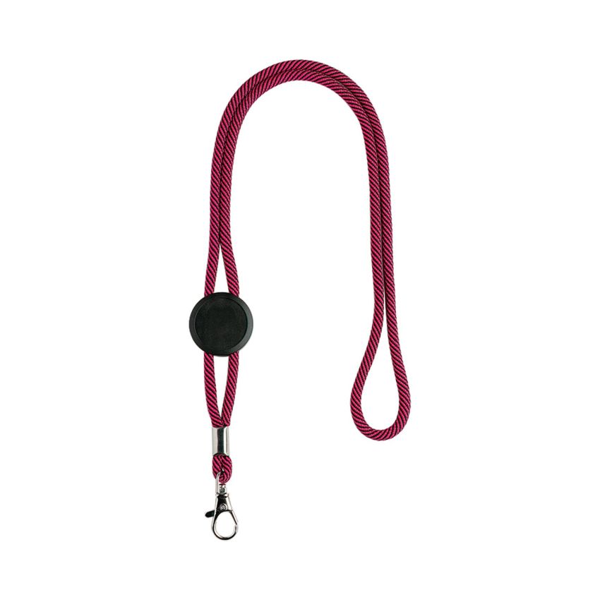 Cordón Treel de poliéster con ajuste y mosquetón