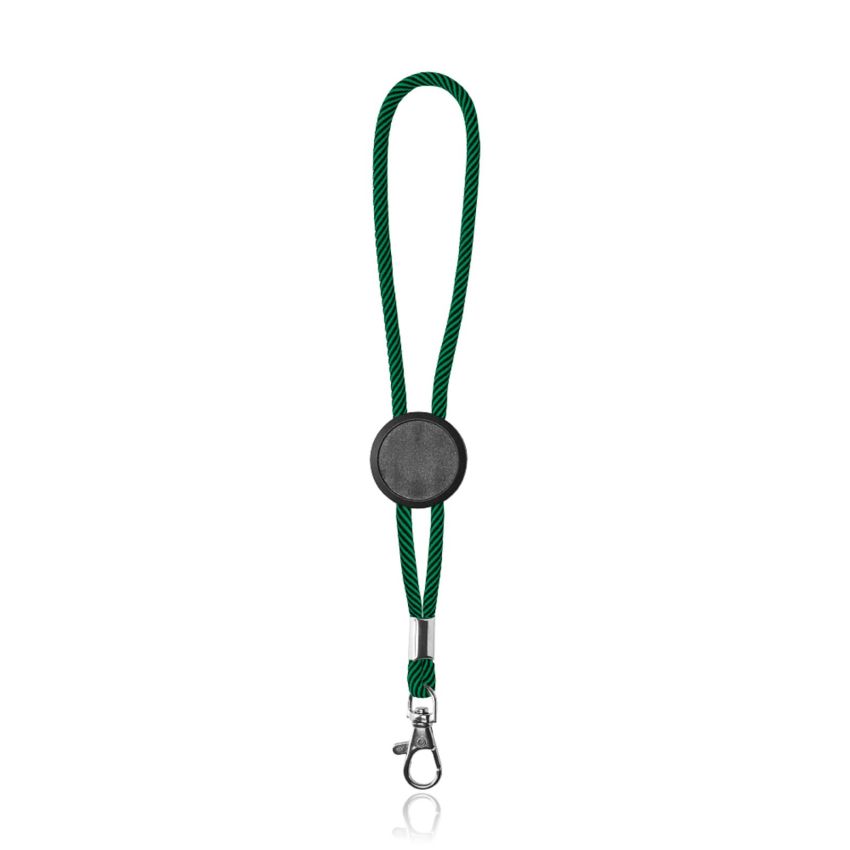 Byner Llavero tubular ajustable con mosquetón