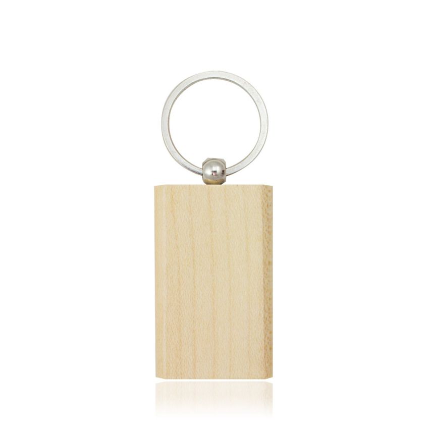 Llavero rectangular de madera Kylie