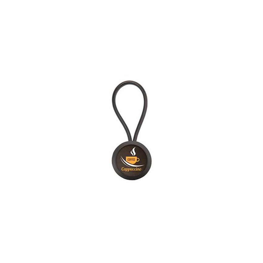 LAZ-25 Llavero LAZ-25 tubular con 1 cara, PVC