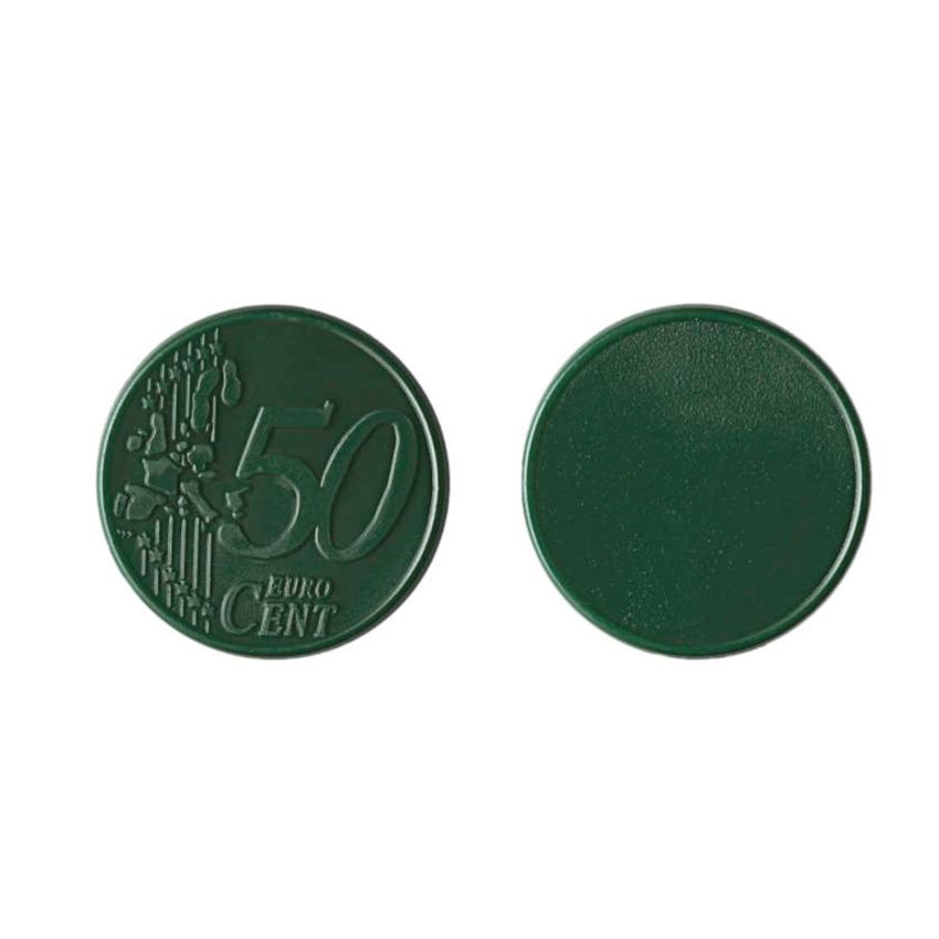 Moneda 50 Ficha € 0,50 para carrito, plástico PS