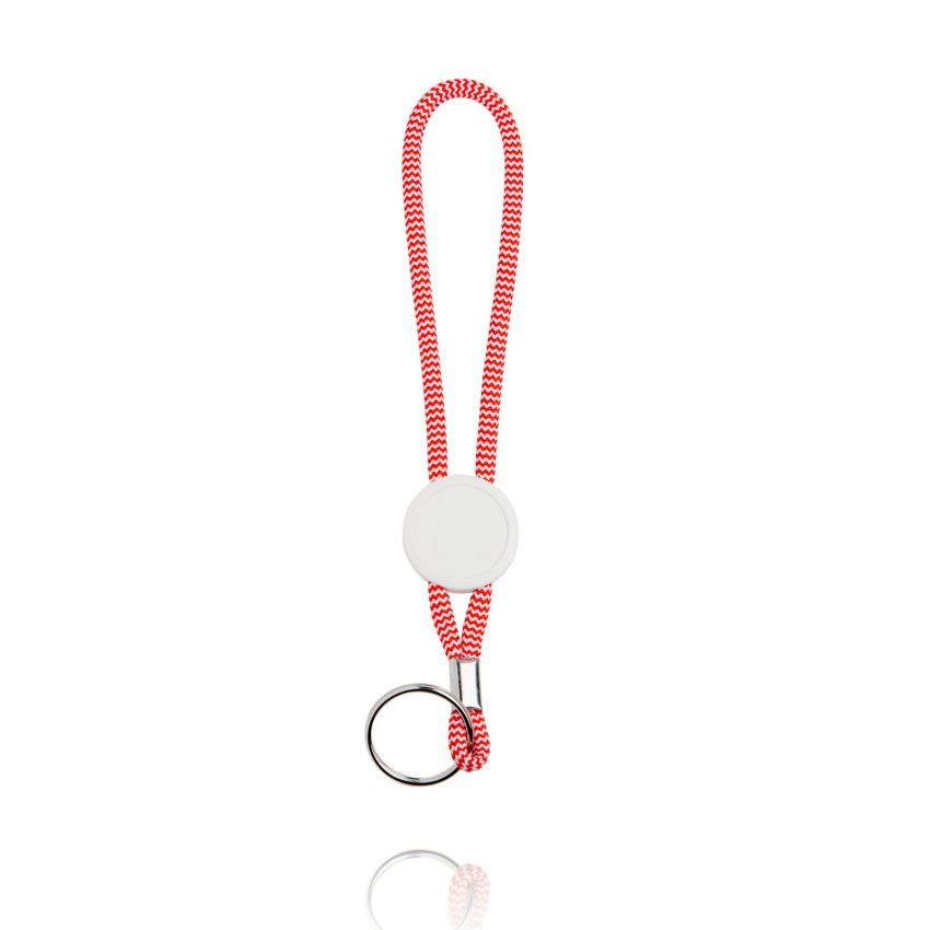 Tobby Llavero tubular ajustable con aro