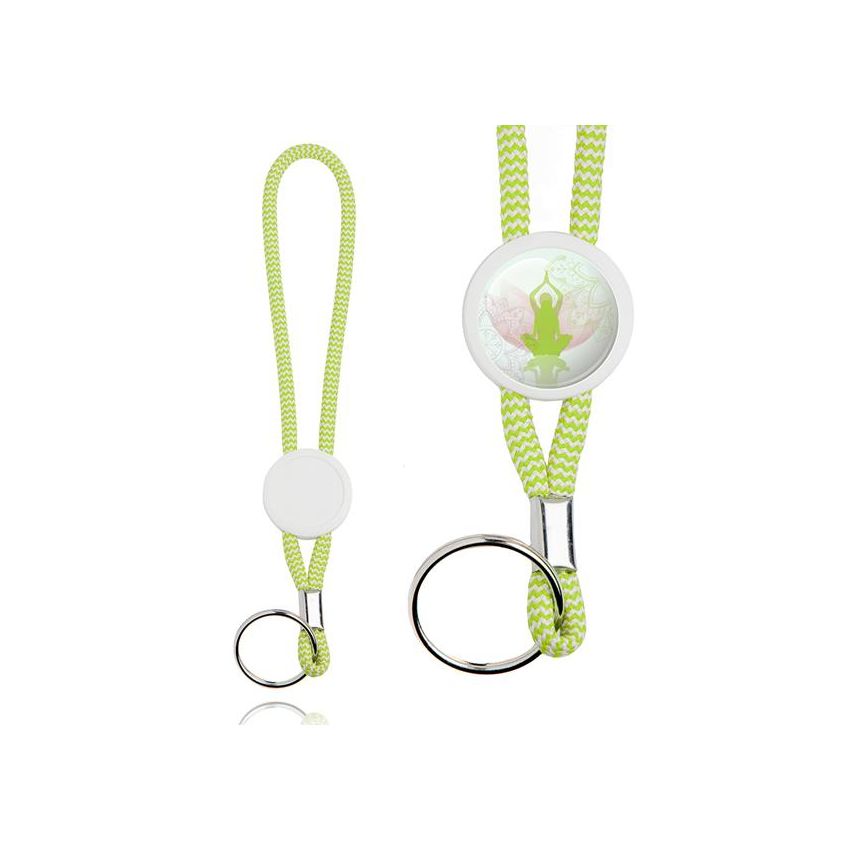 Tobby Llavero tubular ajustable con aro