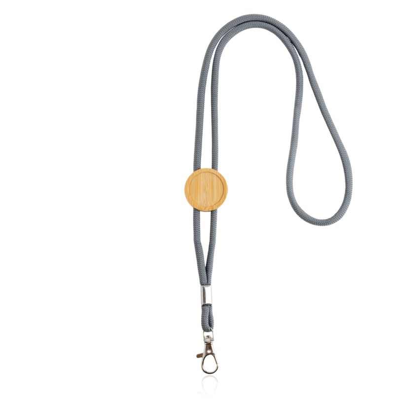 West Lanyard ajustable de bambú