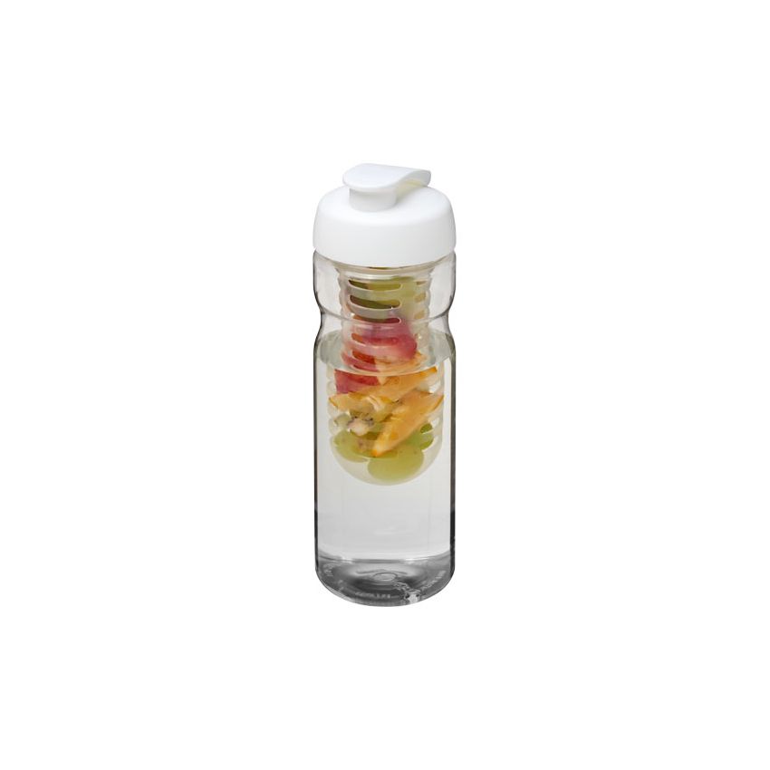 Botella deportiva e infusor con tapa Flip de 650 ml H2O Base®