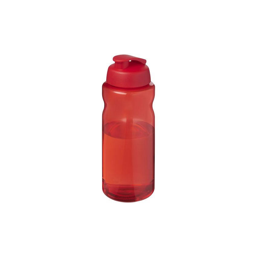 Botella deportiva con tapa abatible de 1 litro