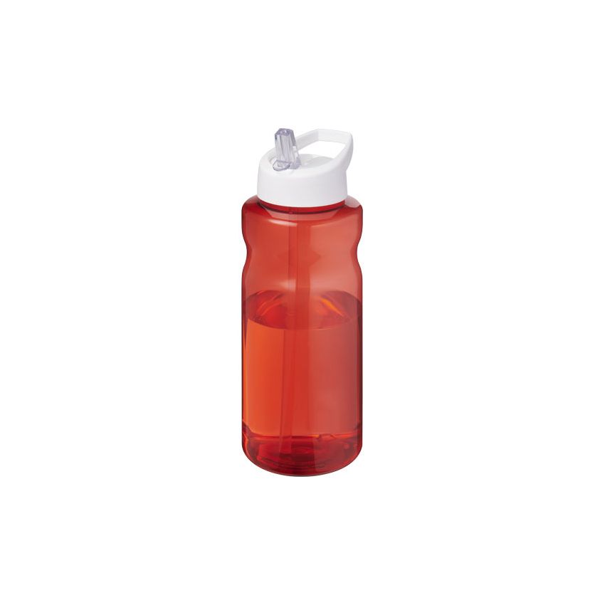 Botella deportiva con tapa de boquilla de 1 litro 