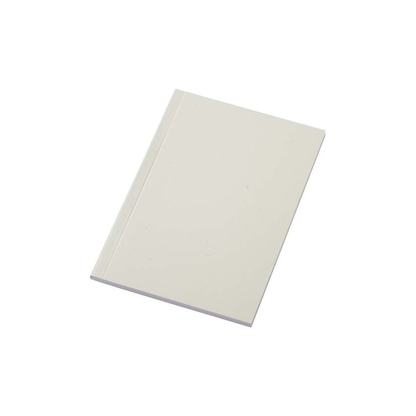 Bloc de notas A6 de tapa blanda reciclado - 50 hojas 