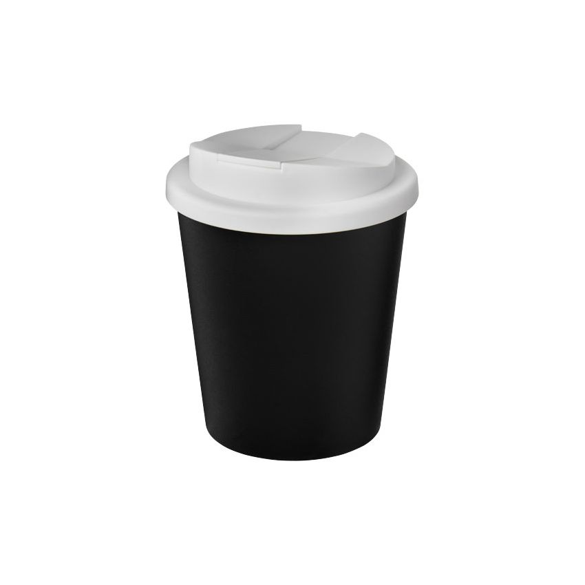 Vaso térmico reciclado de 250 ml con tapa antiderrames 