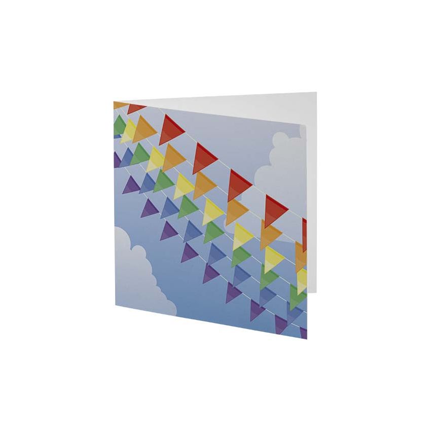 Tarjeta de felicitación cuadrada 
