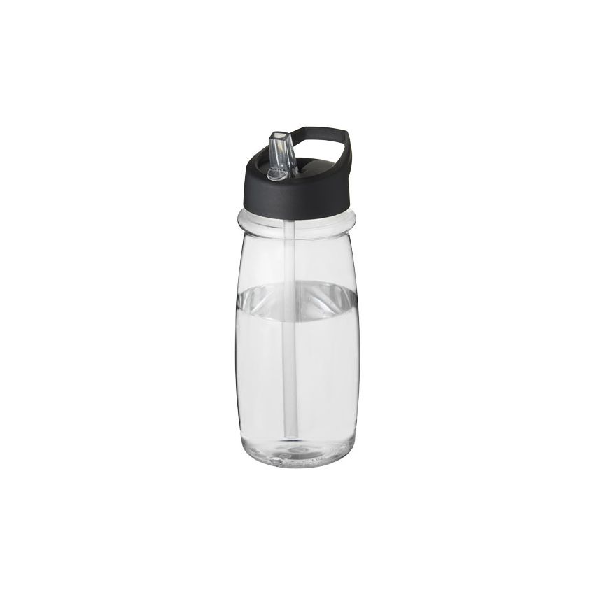 Botella deportiva de 600 ml con tapa con boquilla 