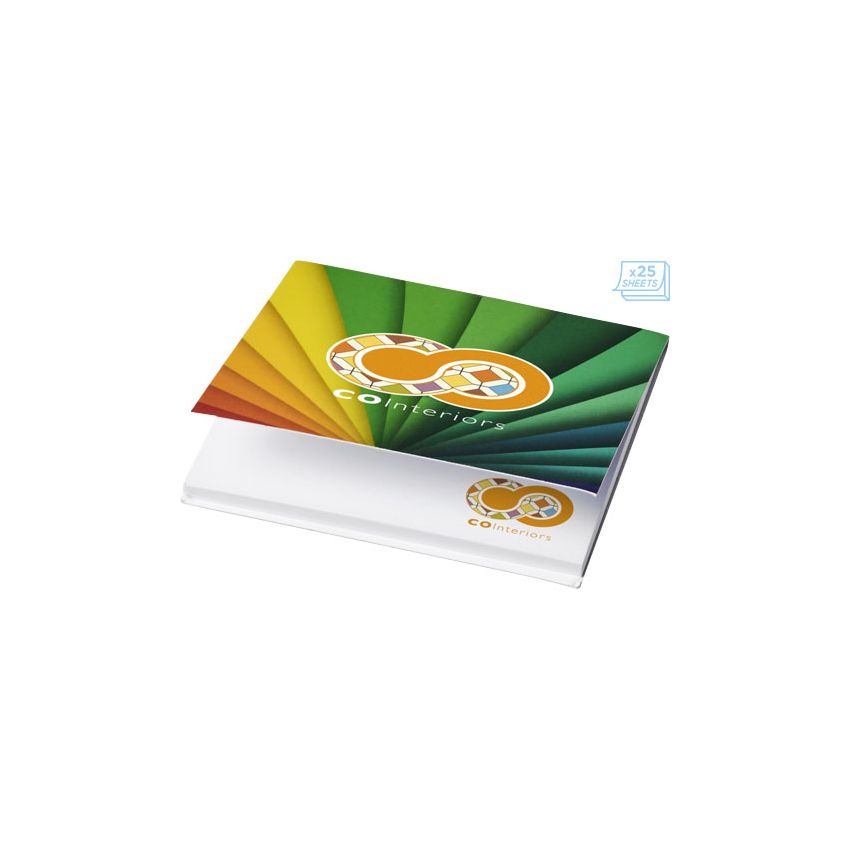 Notas adhesivas Sticky-Mate® con tapa blanda 75x75mm