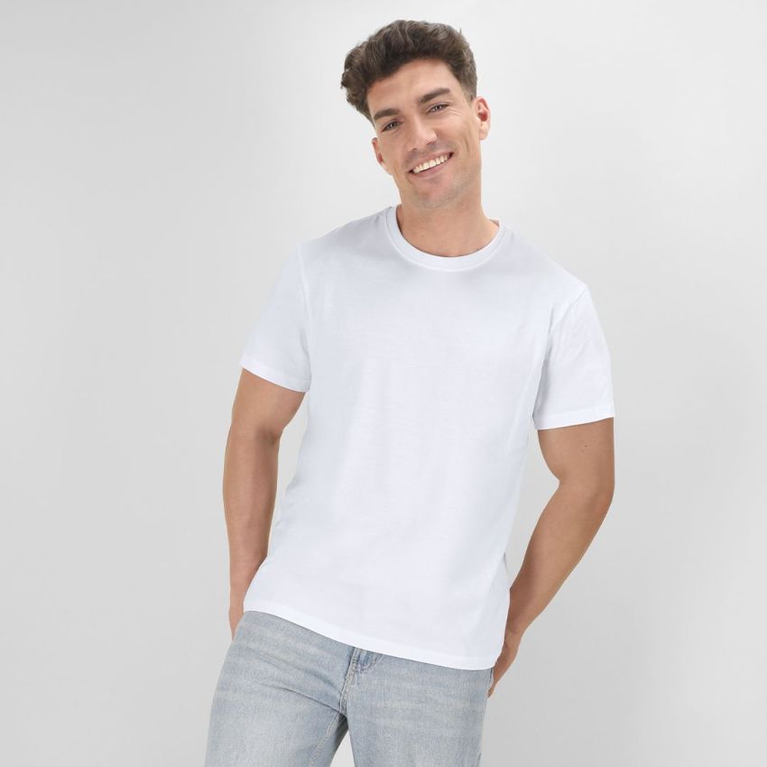 Camiseta blanca de adulto Seiyo