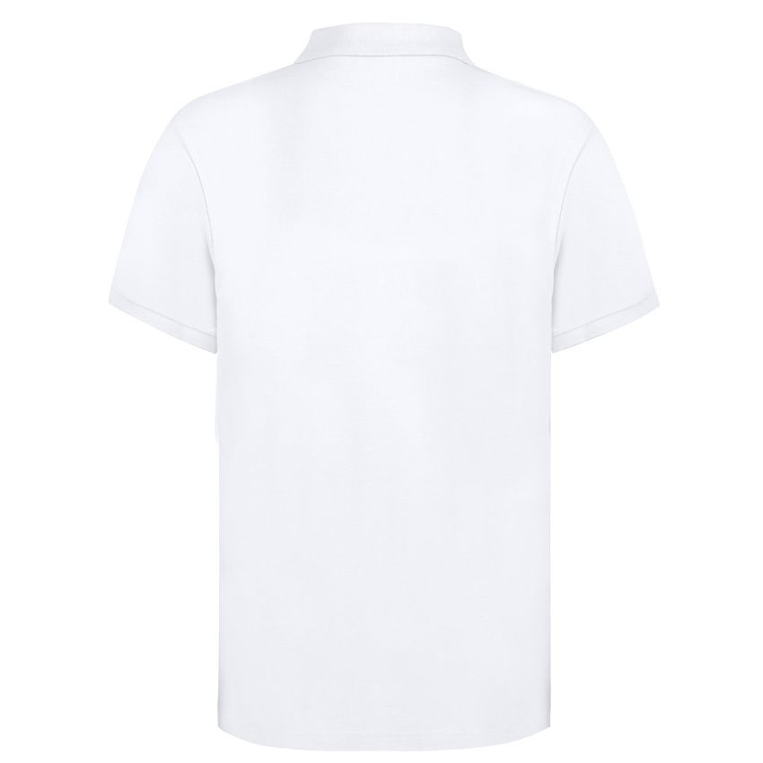 Polo blanco de adulto Koupan