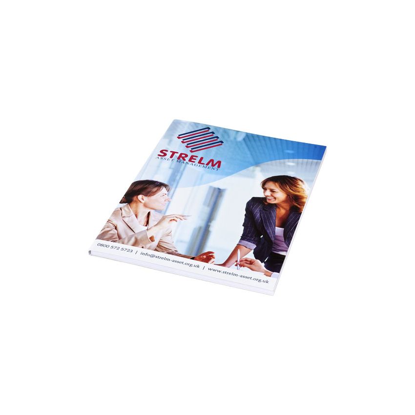 Bloc de notas A5 con cubierta laminada Desk-Mate®