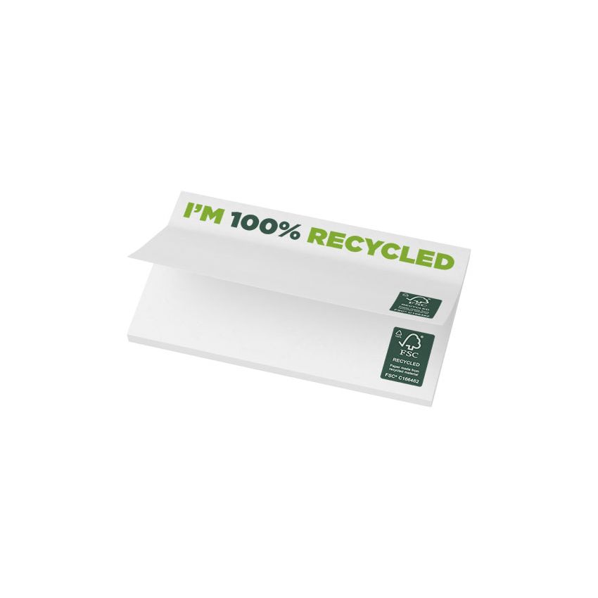 Notas adhesivas recicladas 127 x 75 mm 