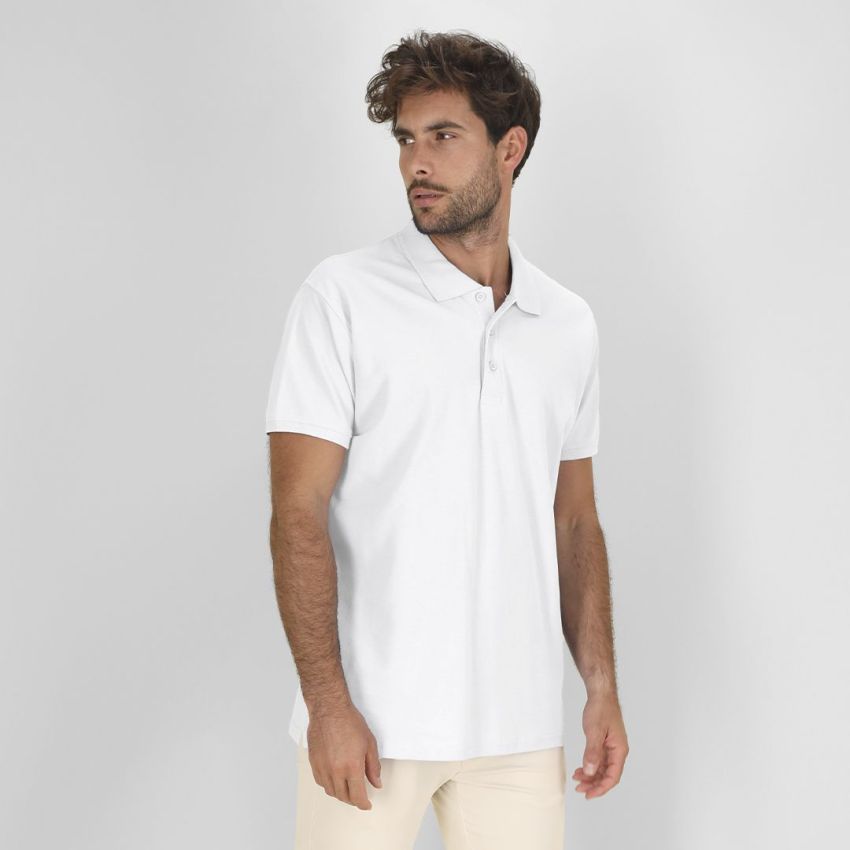 Polo adulto blanco Chaplin