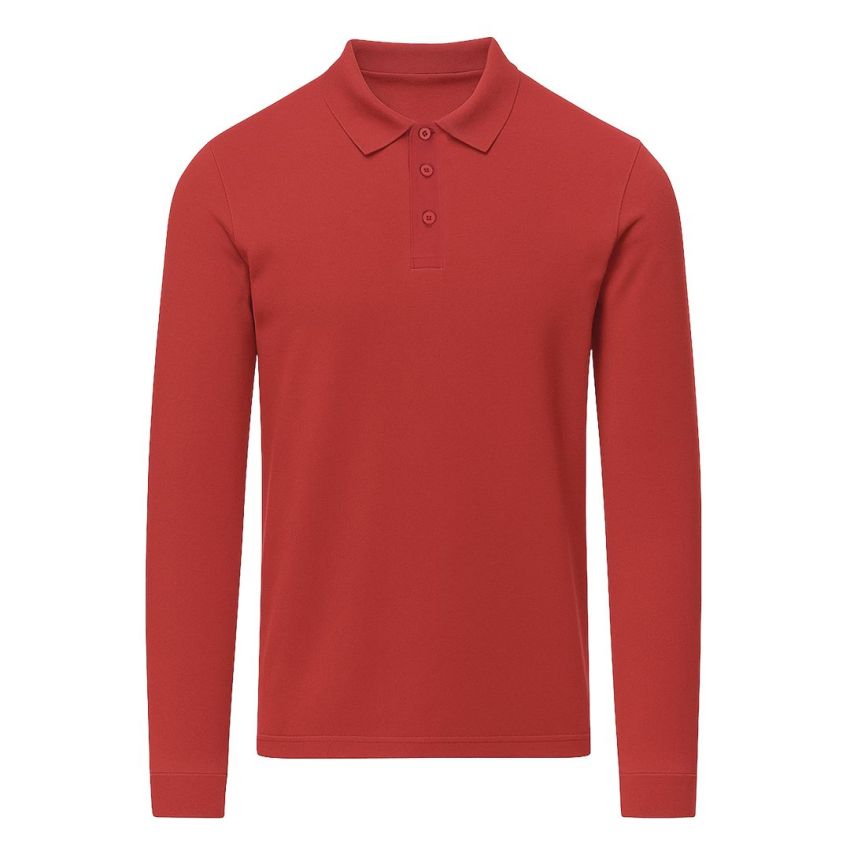 Polo para adulto color burdeos