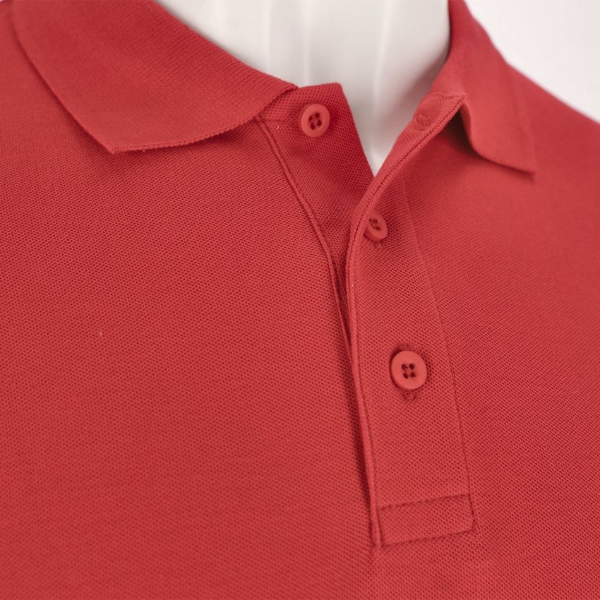 Polo para adulto color burdeos