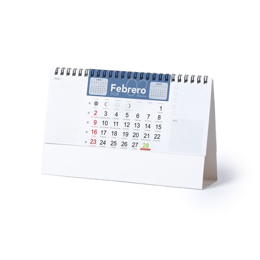Calendario Secretaria Feber