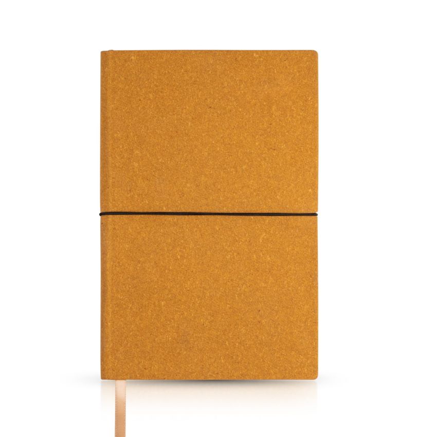 Cuaderno Dubai A5 con cubierta de piel reciclada