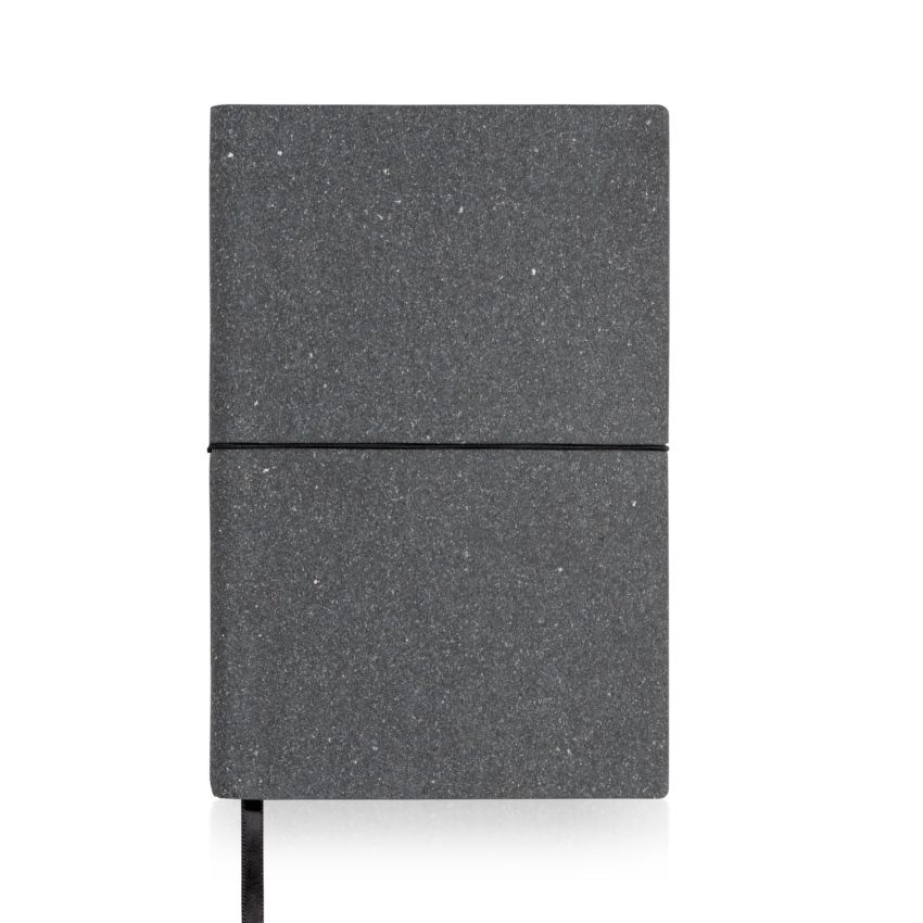 Cuaderno Dubai A5 con cubierta de piel reciclada