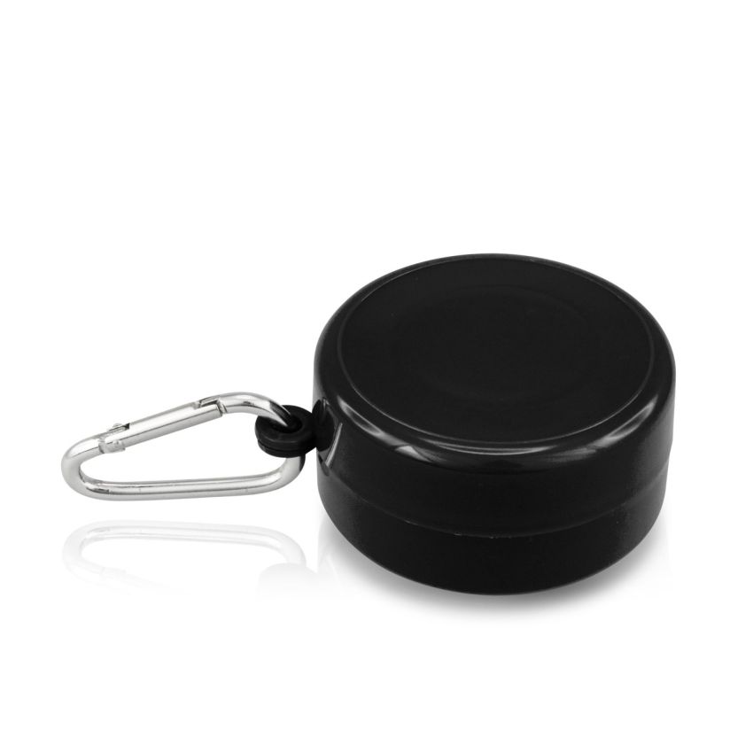 Foldcup Vaso retráctil 200 ml, con mosquetón y compartimento para pastillas