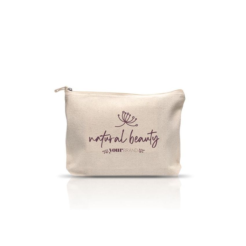 Unipouch Bolsa 100% algodón canvas con compartimento interior