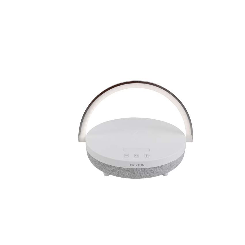 Altavoz Bluetooth® 4 en 1 de 10 W con luz LED y base de carga inalámbrica 