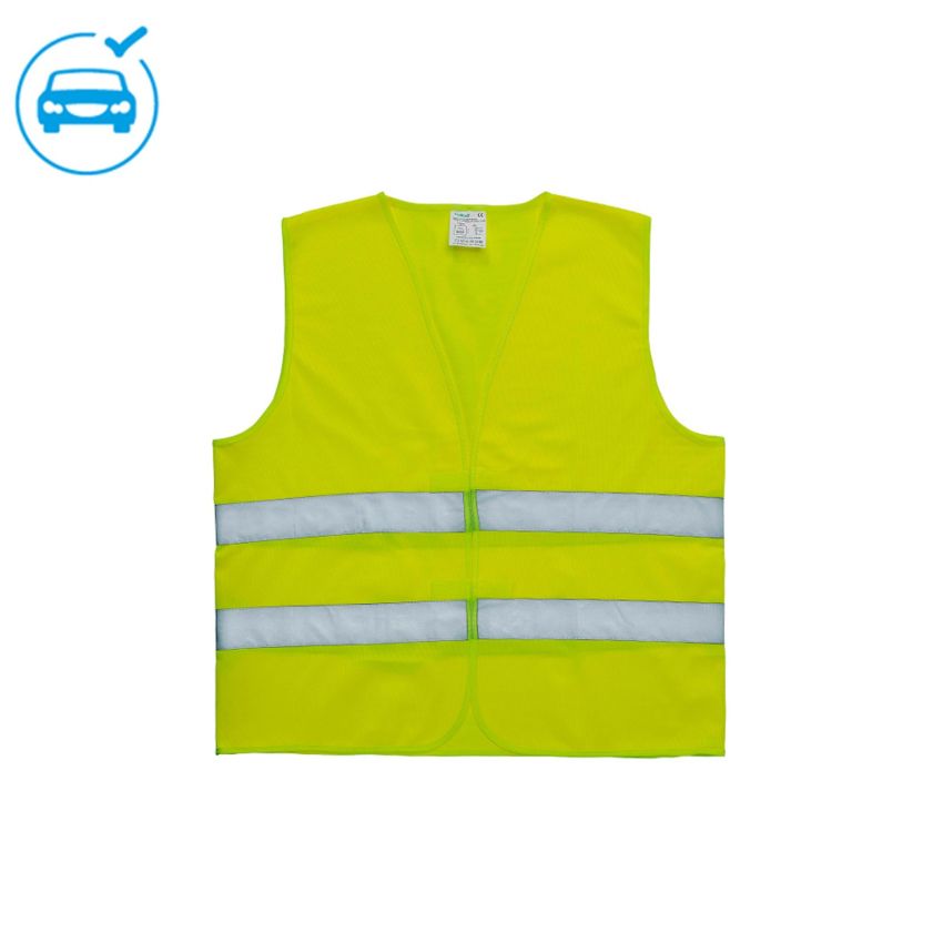 RefleKid Chaleco reflectante para niños homologado, 100% poliéster