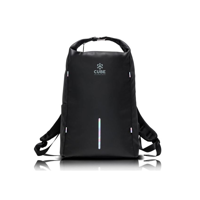 Be-dry Mochila antirrobo de lona impermeable para portátil con detalles reflectantes
