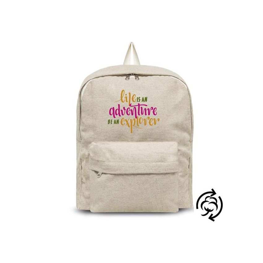 Cotback Mochila de algodón reciclado