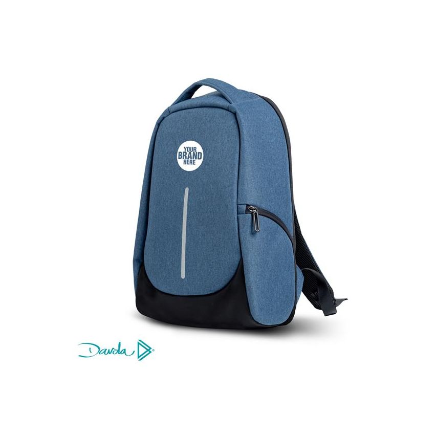Safback Mochila antirrobo de nailon para portátil de 15,6