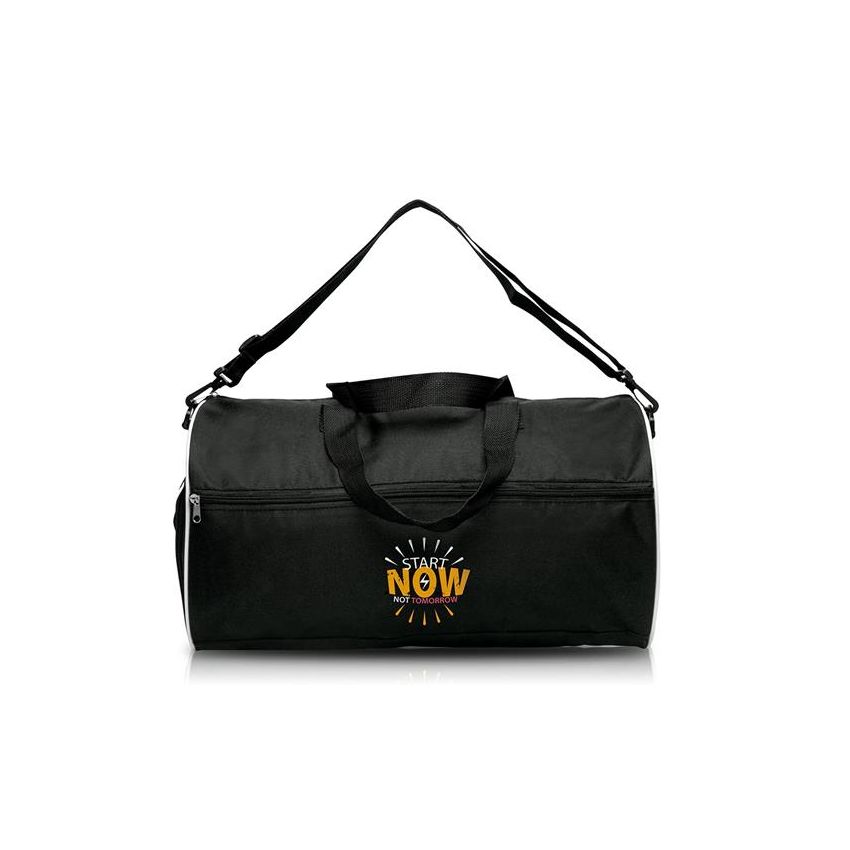 Gimnasios Saco de deporte en P-600D, con bolsa para zapatillas