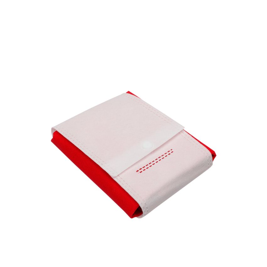 Foldbag Bolsa plegable en TNT 80g, con botón