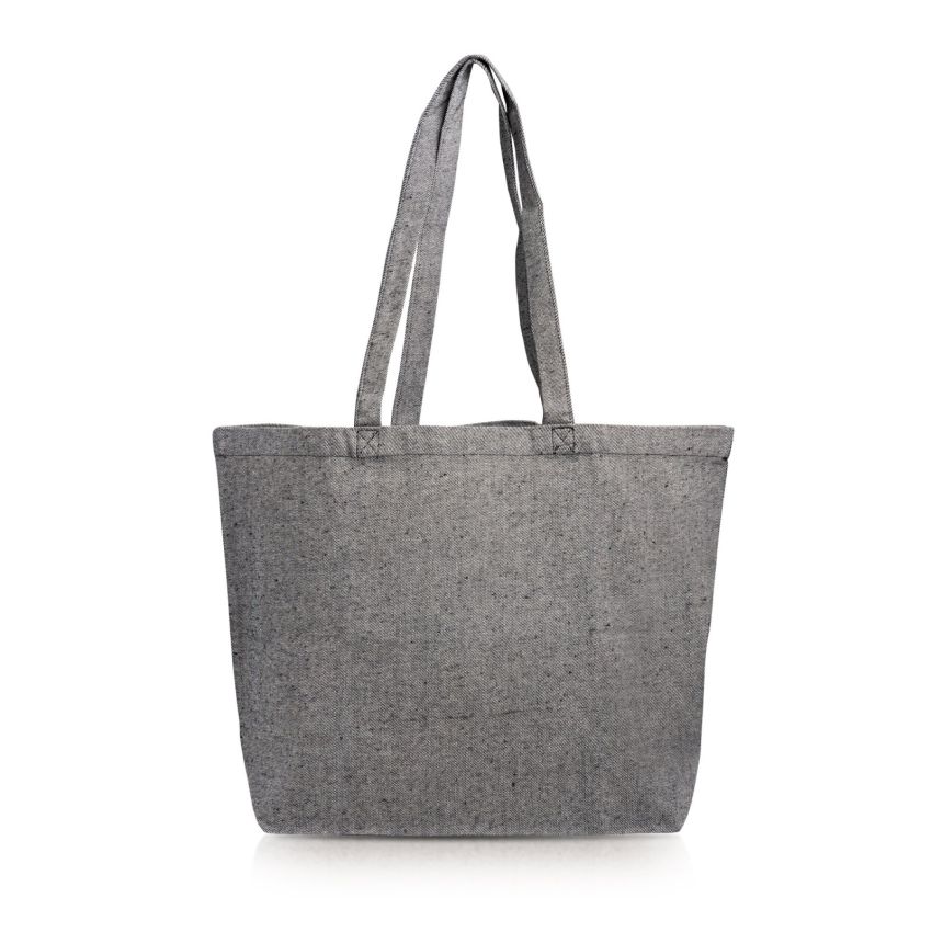 Belg Bolsa de algodón reciclado 280 g/m2 con fuelle