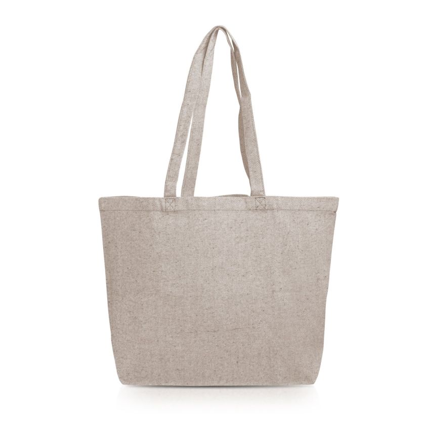 Belg Bolsa de algodón reciclado 280 g/m2 con fuelle
