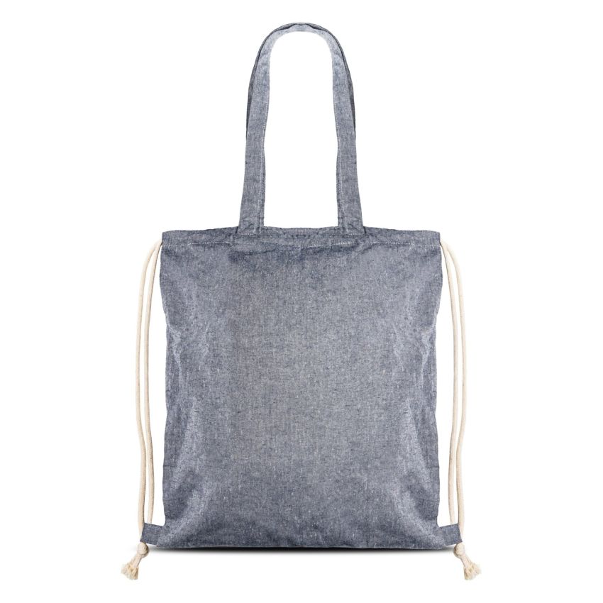 RecyPack Saco mochila de algodón reciclado
