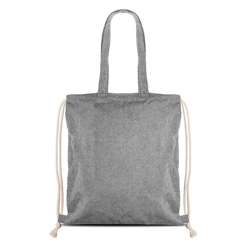 RecyPack Saco mochila de algodón reciclado
