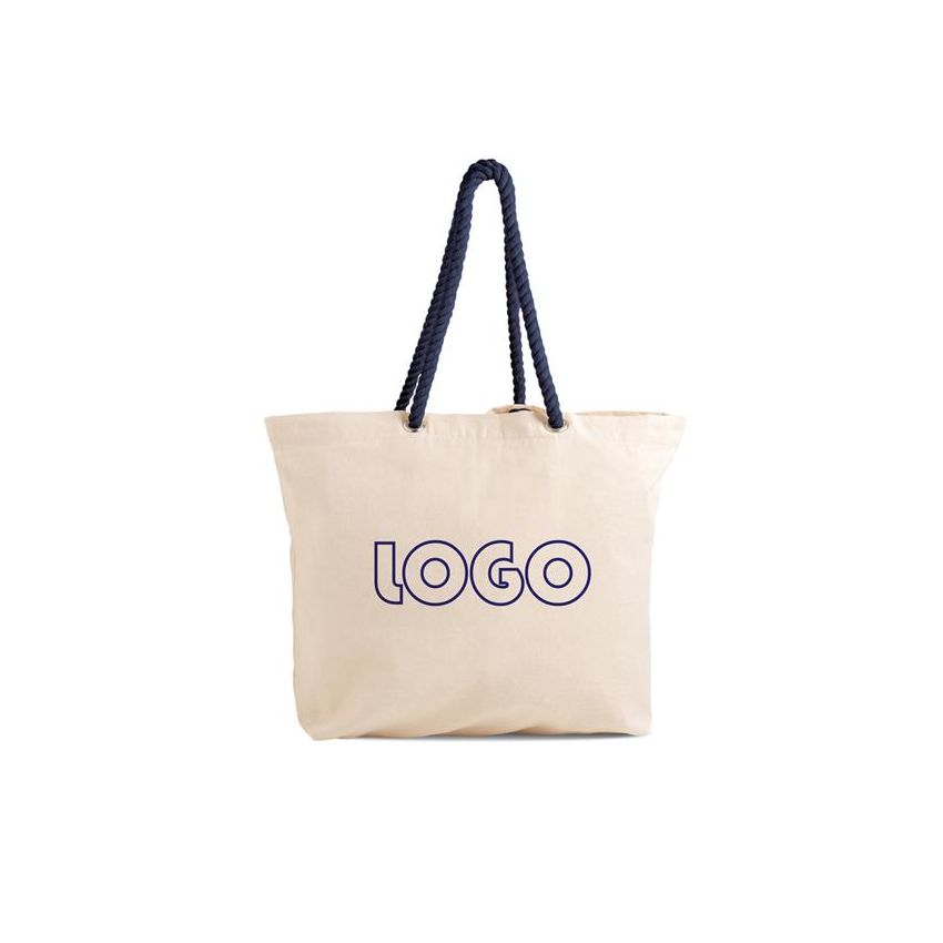 Bolsa de lona Abano con asas de cordón