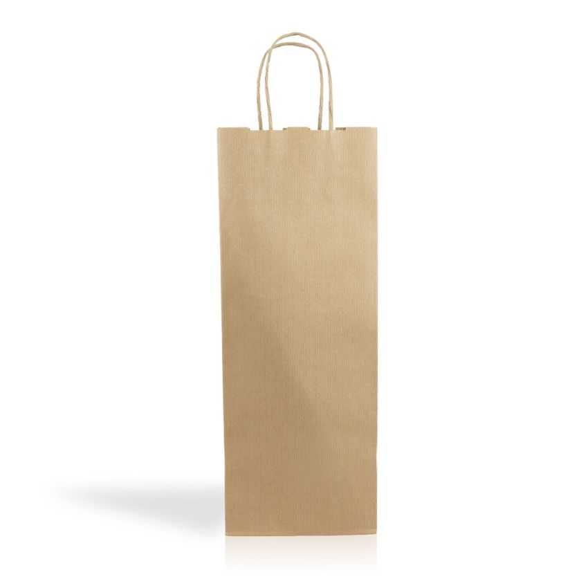Kraft01 Bolsa de papel kraft 120g/m2 15X39X8cm