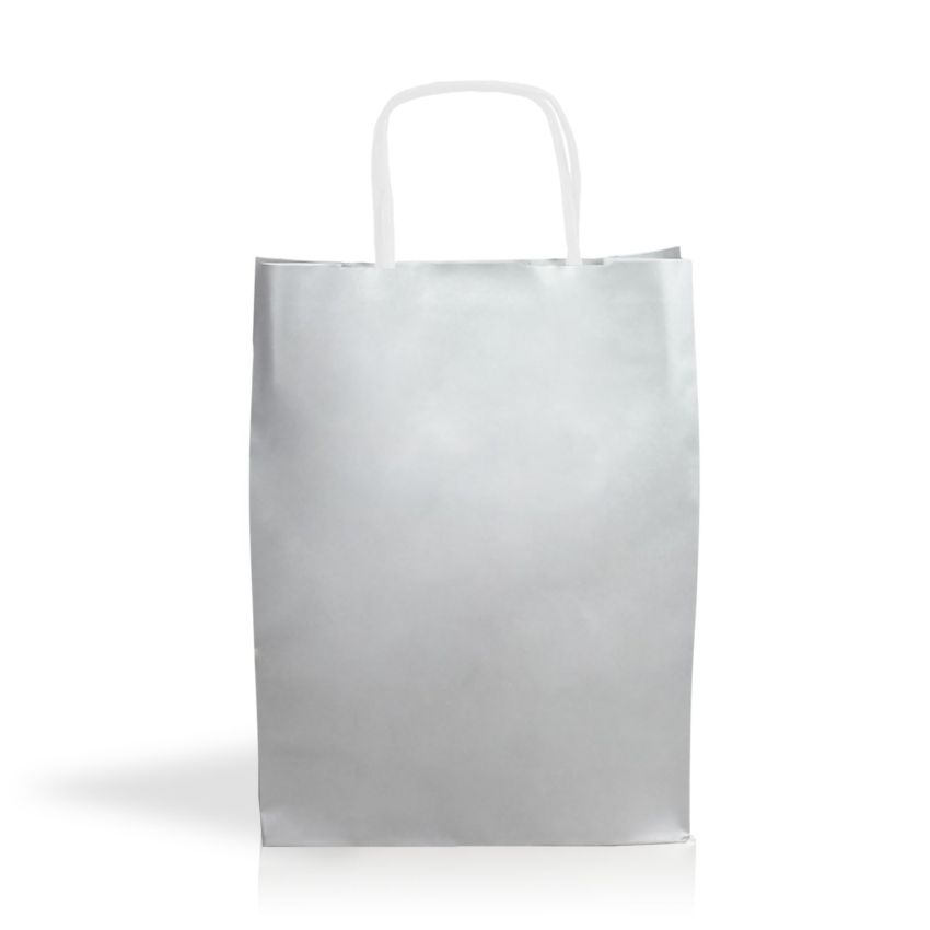 KraftColor01 Saco de papel kraft 90g/m2 18X24X8cm - colores