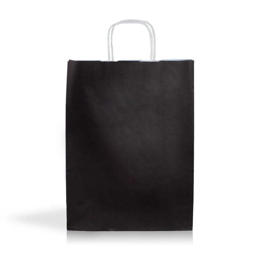 KraftColor02 Saco de papel kraft 90g/m2 24X32X11cm - colores