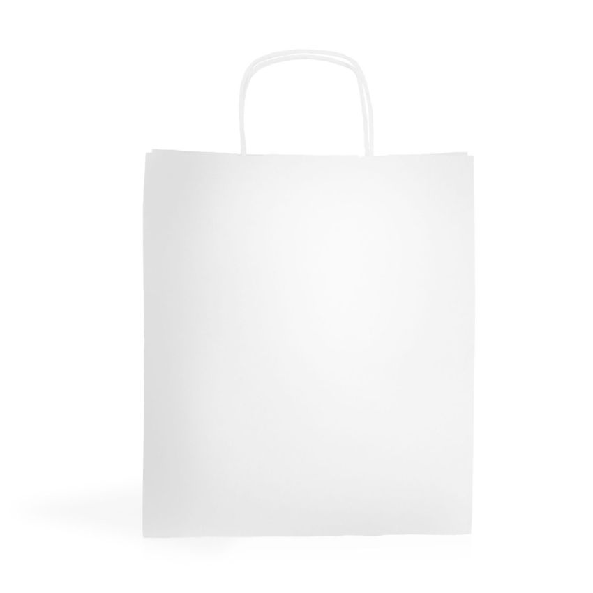 WKraft05 Bolsa de papel kraft 100g/m2 27X31X16cm - blanco
