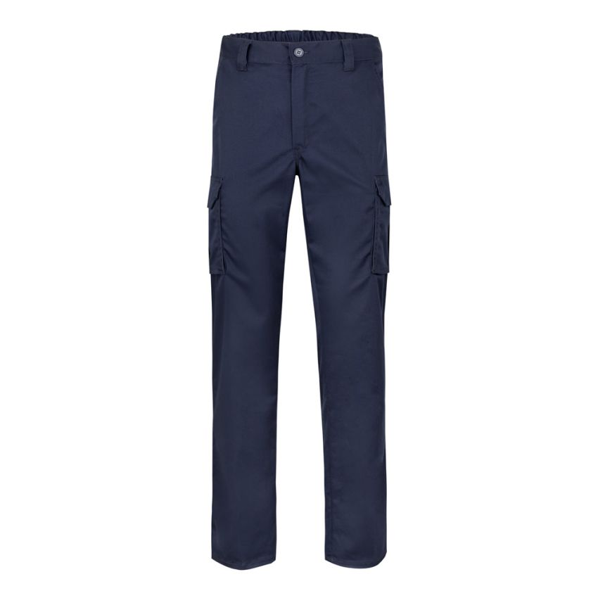 VL PAN Pantalones stretch multibolsillos (290g/m²), en algodón (46%), EME (38%) y poliéster (16%)