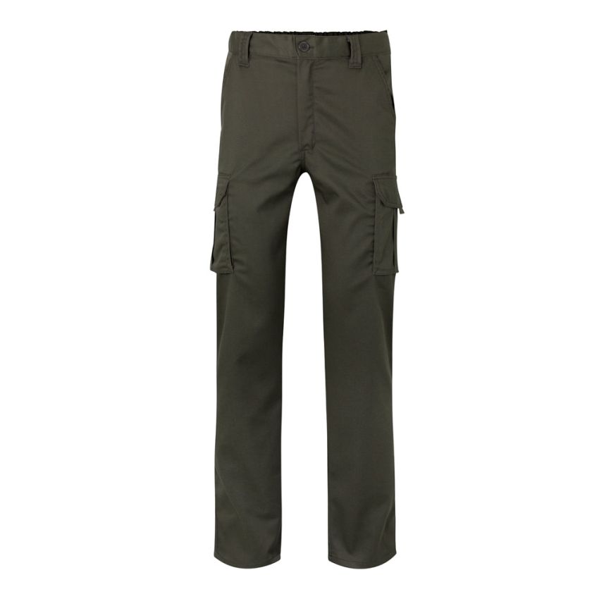 VL PAN Pantalones stretch multibolsillos (290g/m²), en algodón (46%), EME (38%) y poliéster (16%)