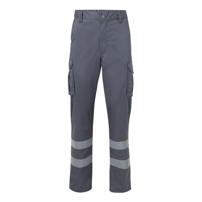 VL DIONYSUS Pantalones stretch multibolsillos (240g/m²), de algodón (46%), EME (38%) y poliéster (16%).
