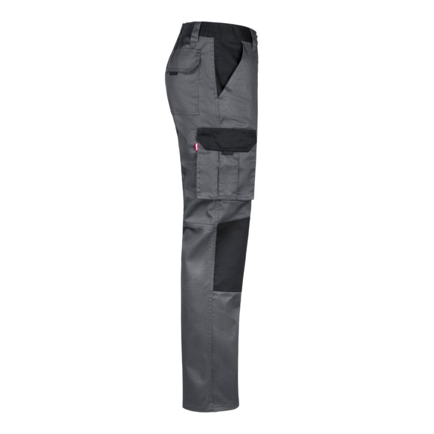 VL NJORD Pantalones bicolor de sarga multibolsillos (240 g/m²), de algodón (35%) y poliéster (65%)