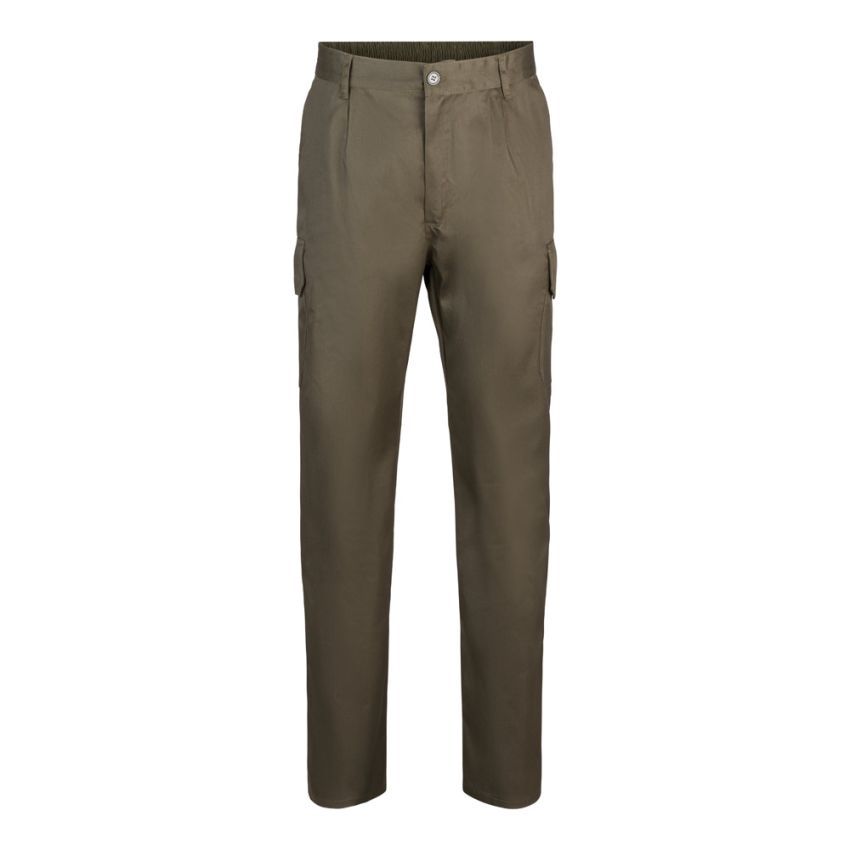 VL MABON Pantalones de sarga (200g/m²) multibolsillos, en algodón (35%) y poliéster (65%)